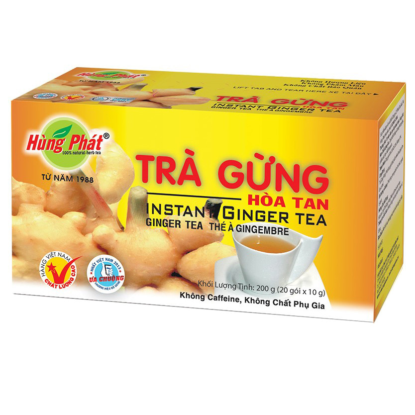 Trà gừng Hùng Phát
