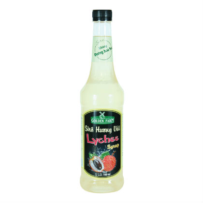 Siro Syrup GoldenFarm Vải 2 Lít