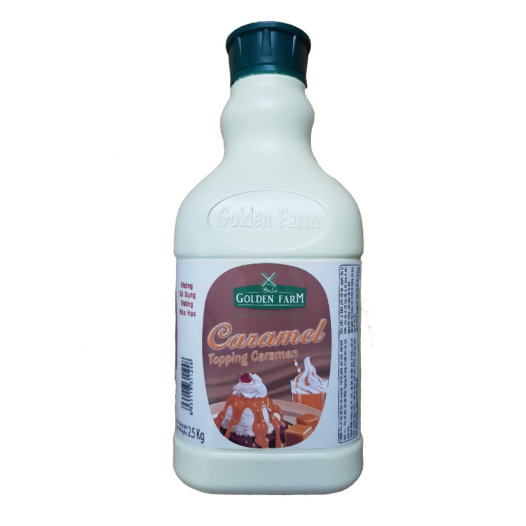 Sốt GoldenFarm Caramel 2.5kg