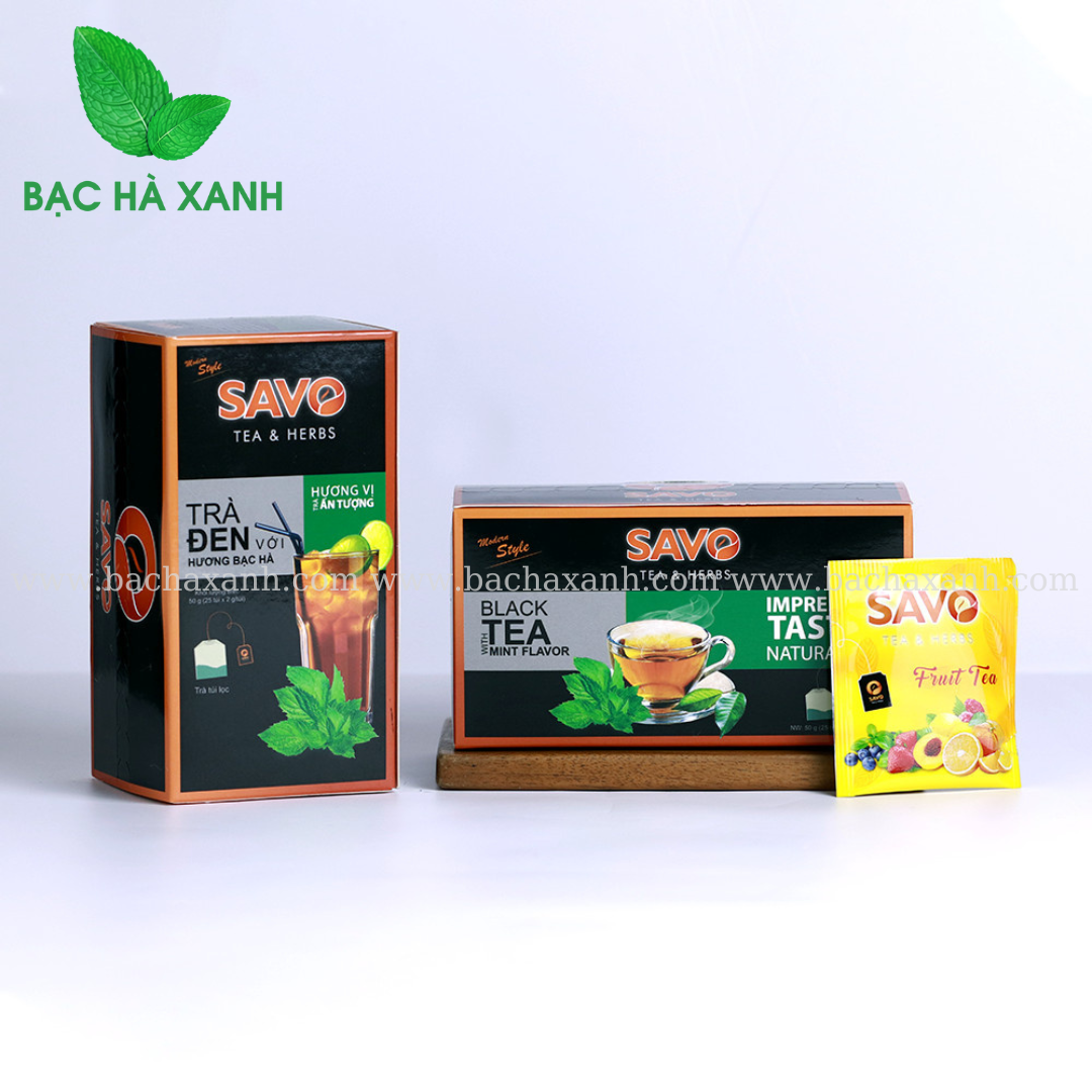 Savo Trà Trái Cây Vị Trà Bạc Hà (Mint Tea)