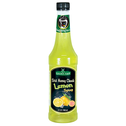 Siro Syrup GoldenFarm Chanh 2 Lít