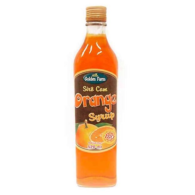 Siro Syrup GoldenFarm Cam 700ml