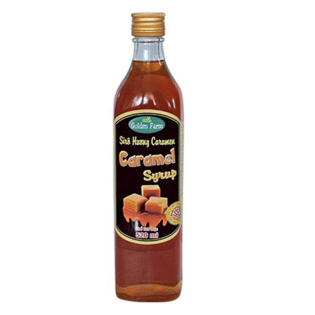 Siro Syrup GoldenFarm Caramel 2 Lít 