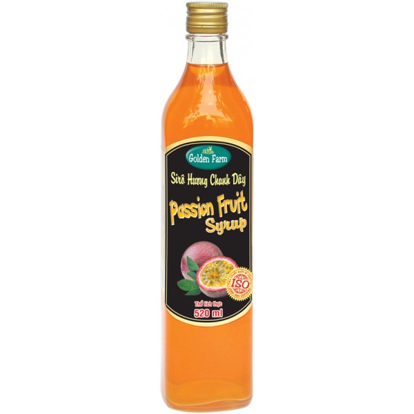 Siro Syrup GoldenFarm Chanh Dây 2 Lít