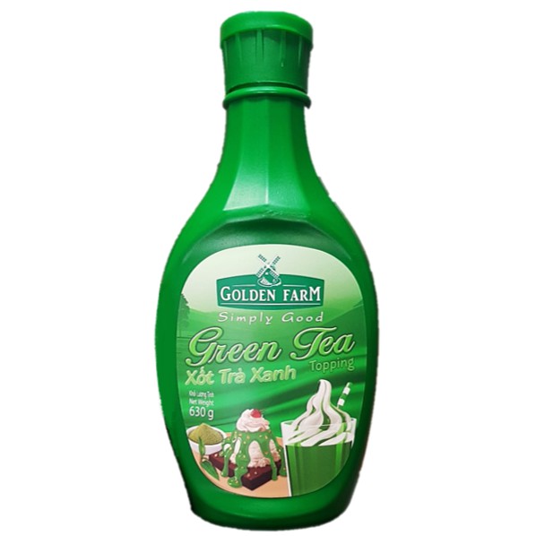 Sốt GoldenFarm Trà Xanh 630g