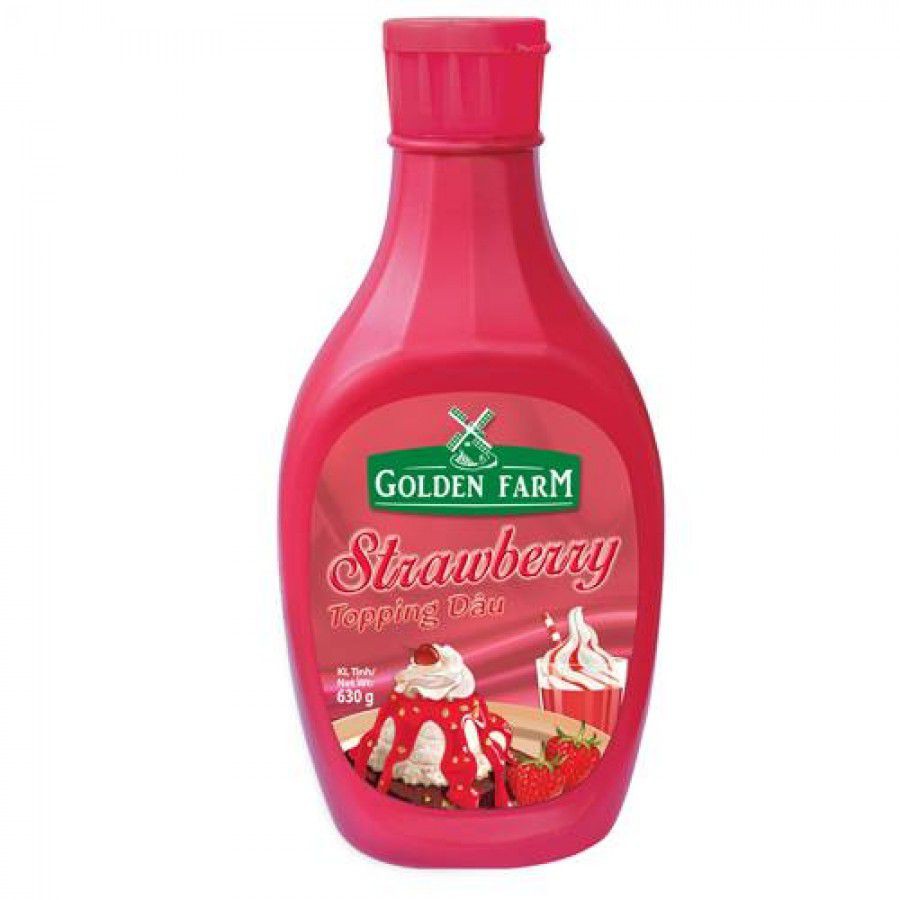 Sốt GoldenFarm Dâu 630g