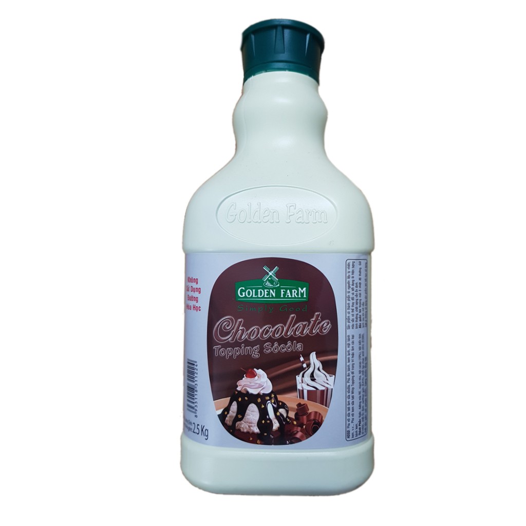 Sốt GoldenFarm Socola 2.5kg