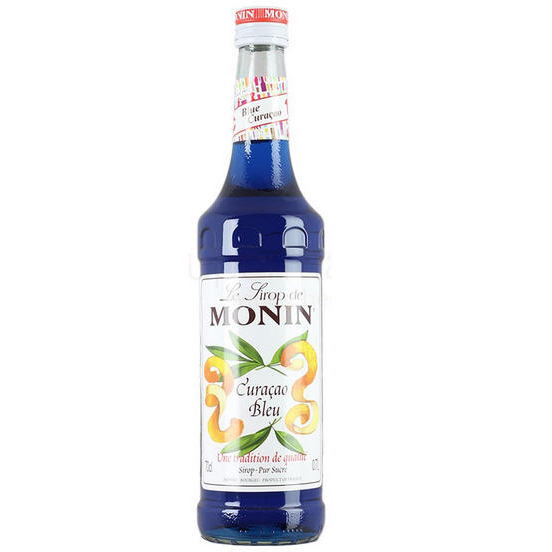 Siro Monin Vỏ Cam (Blue Curacao)
