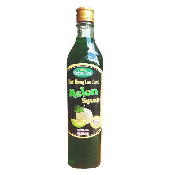Siro Syrup GoldenFarm Dưa Lưới 2 Lít