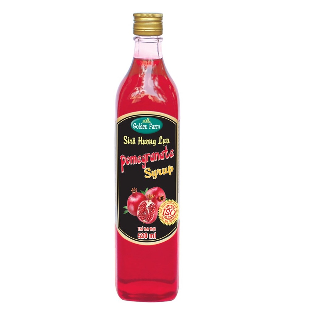 Siro Syrup GoldenFarm Lựu 2 Lít