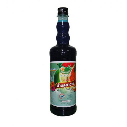 Siro Thái DingFong Vỏ Cam Chanh Blue Lemon