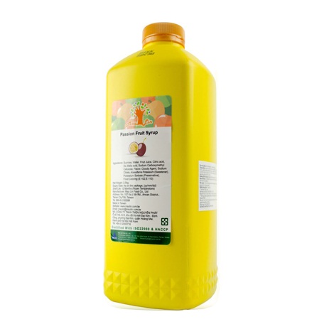 Siro Syrup Maulin Đài Loan Canh Vàng Xoài