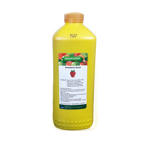 Siro Syrup Maulin Đài Loan Canh Vàng Dâu