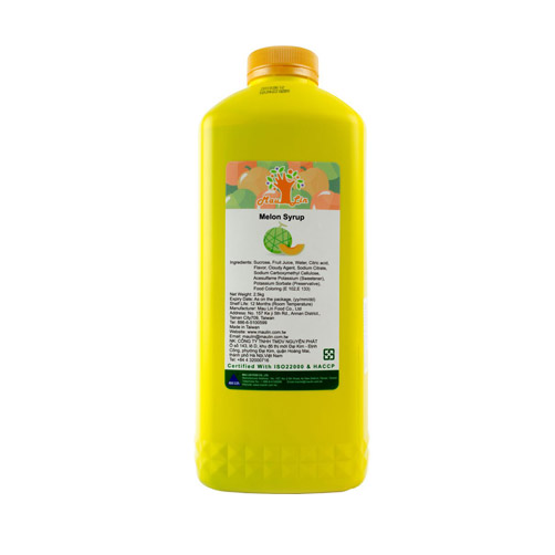 Siro Syrup Maulin Đài Loan Canh Vàng Dưa Lưới