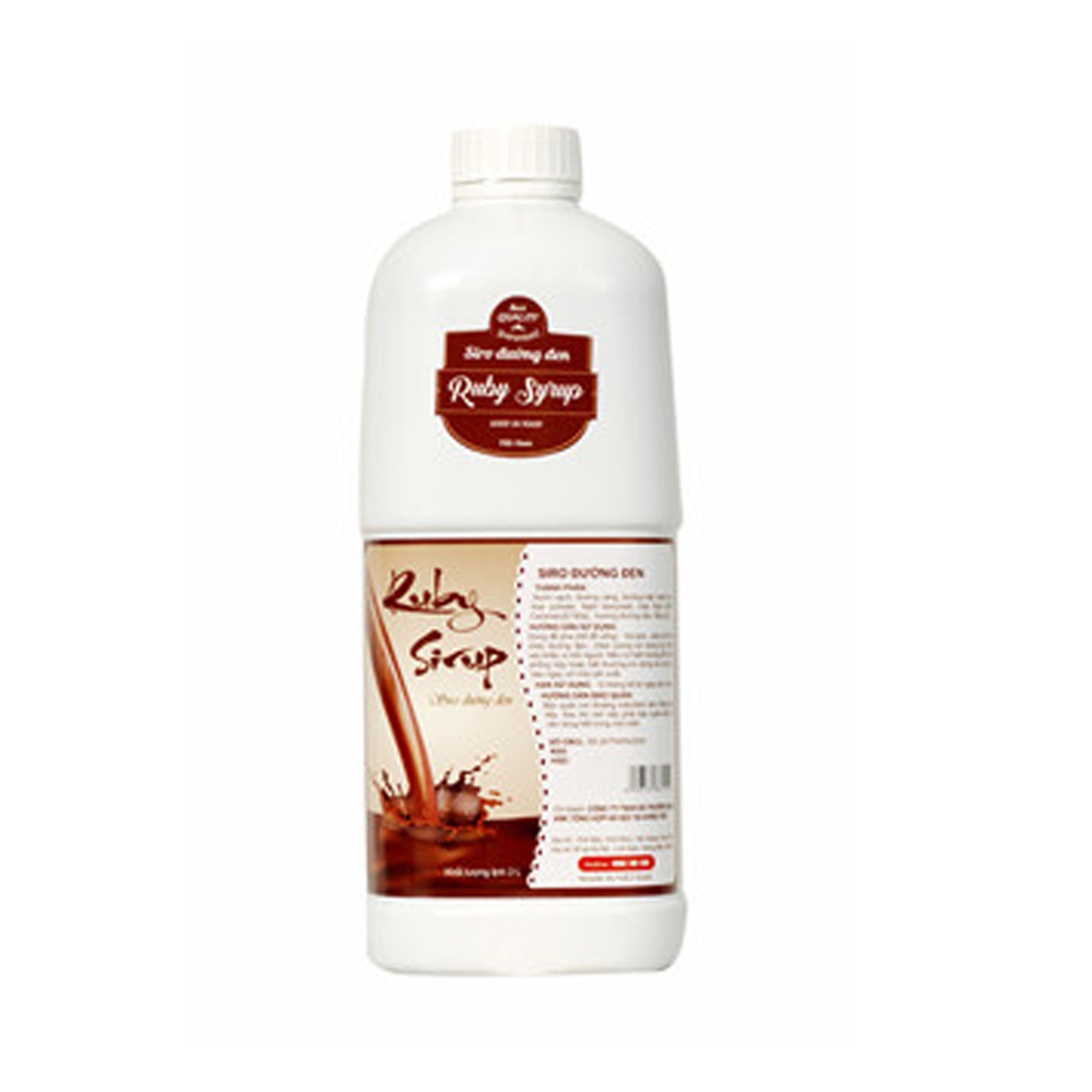 Siro Syrup Inno Đường Đen Rubby 2 Lít