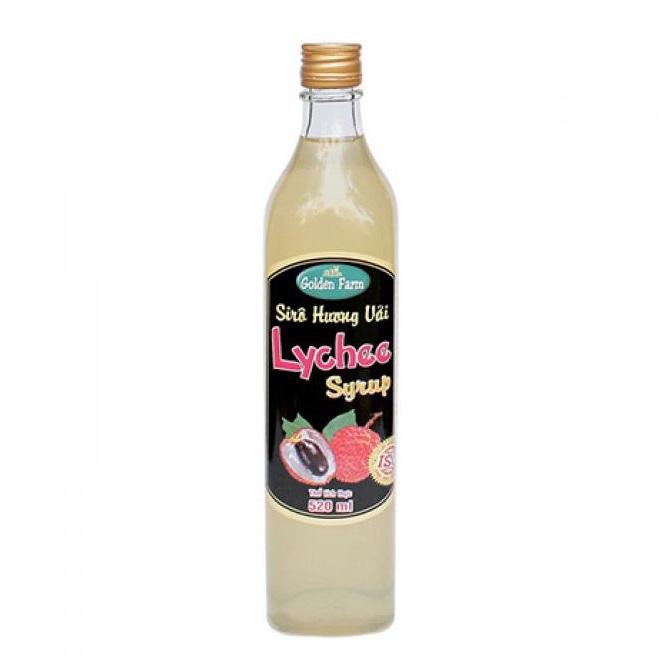 Siro Syrup GoldenFarm Vải 700ml